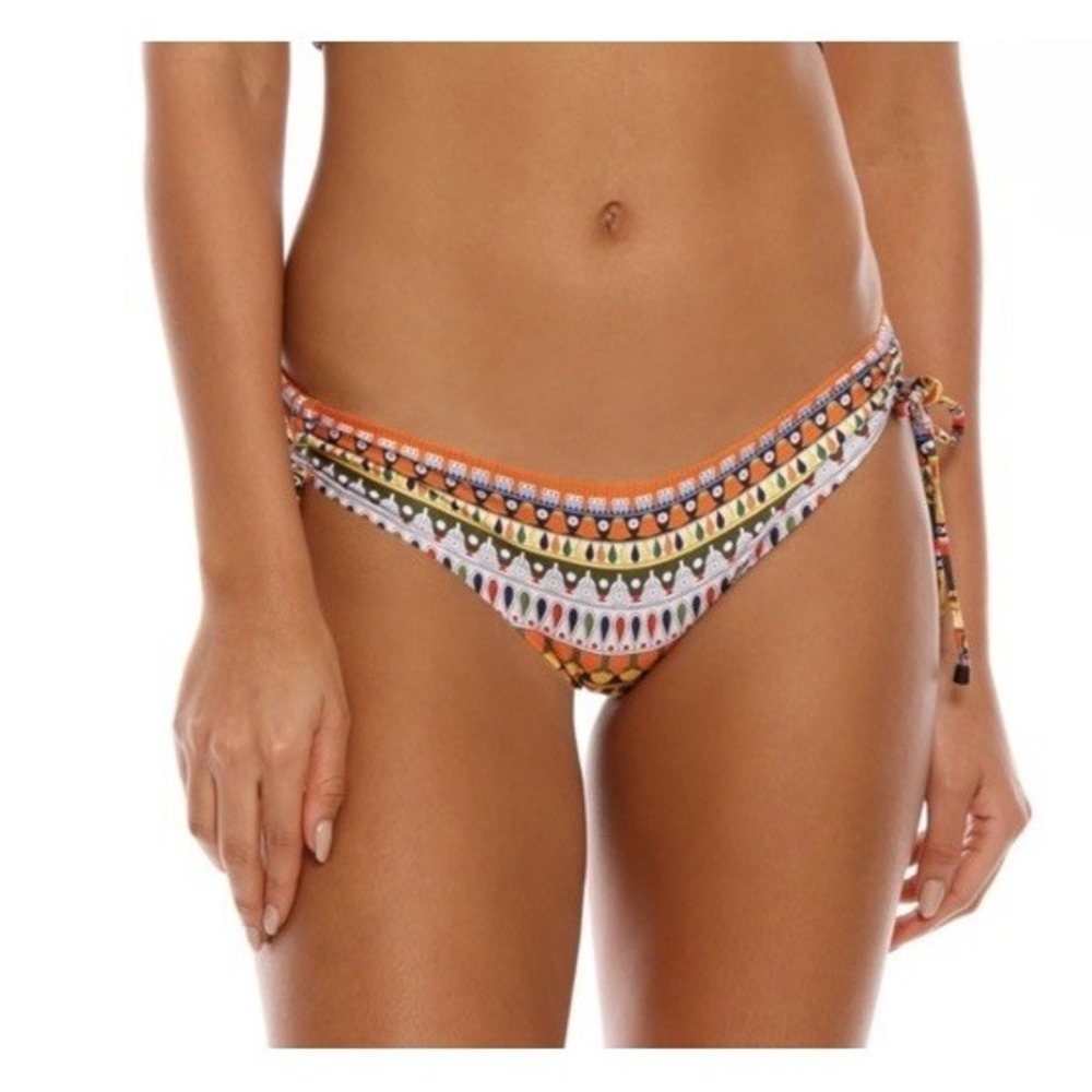 Agua Bendita‎ Plus Size 3XL Eda Menfis Reversible Ruched Side Bikini Bottom
